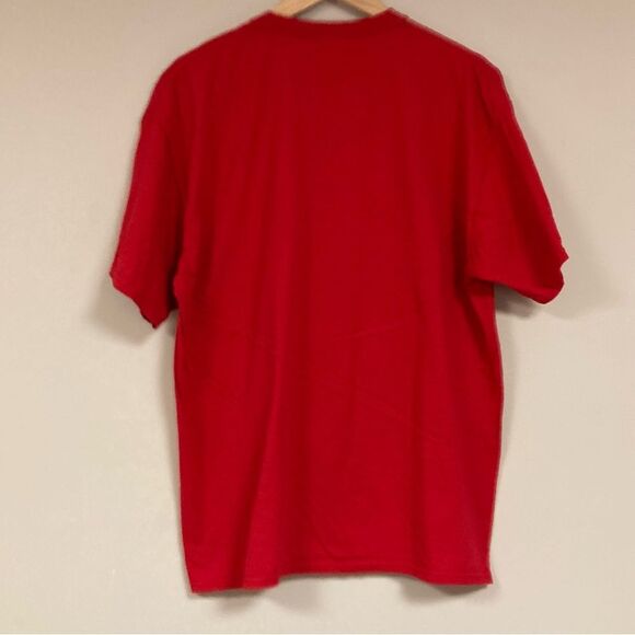 Inclusivity TShirt Women’s XL Make Time Joy Space For All Red Rainbow Top Summer - Picture 3 of 7
